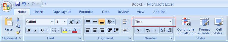 Excel Date & Time